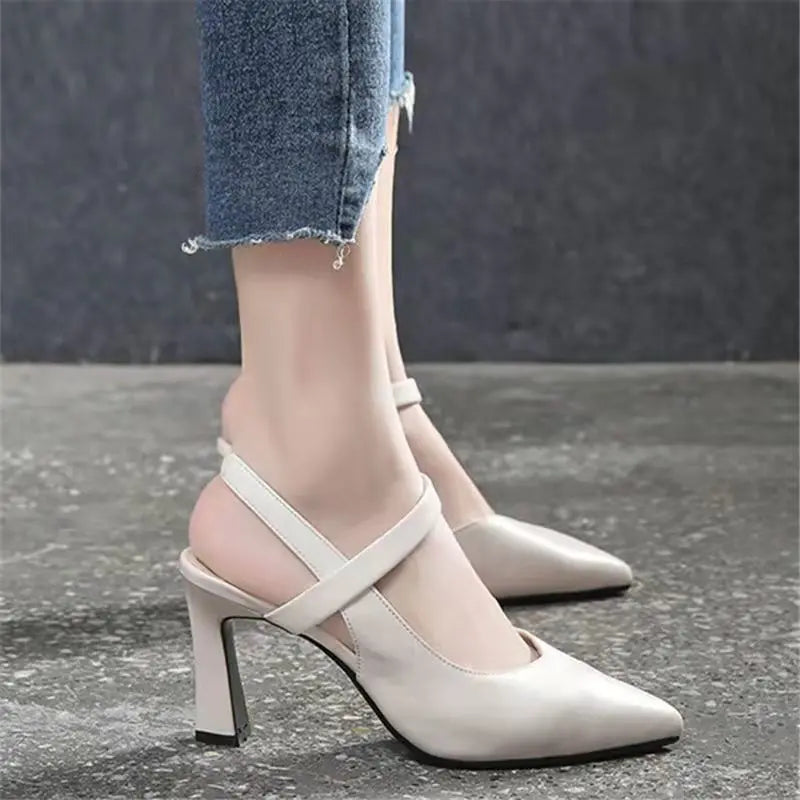 👠🔥🔥【34-42】 2024-es új puha bőr magassarkú