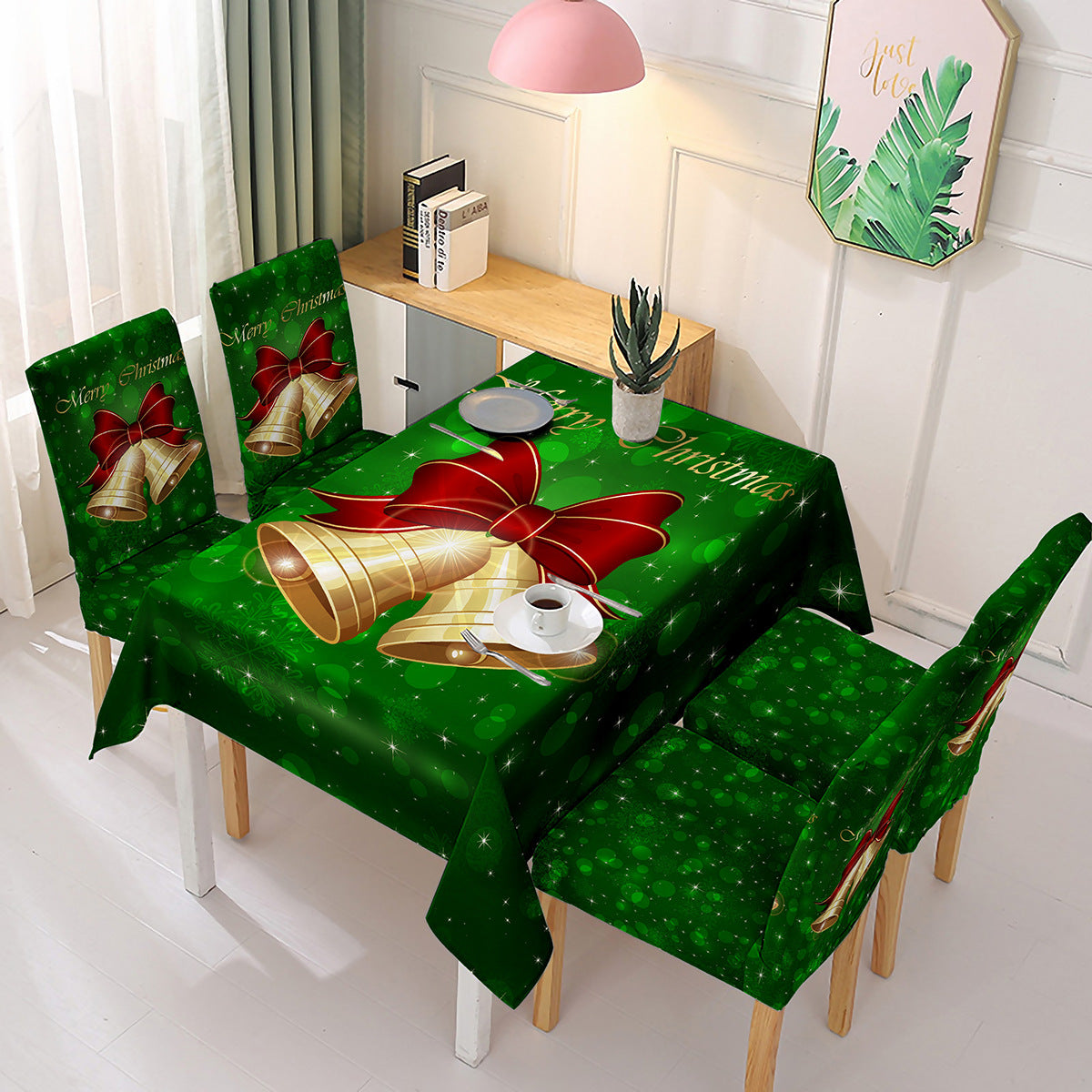 (⛄Early Christmas Action - 49% OFF🎄) Karácsonyi székdísz terítővel
