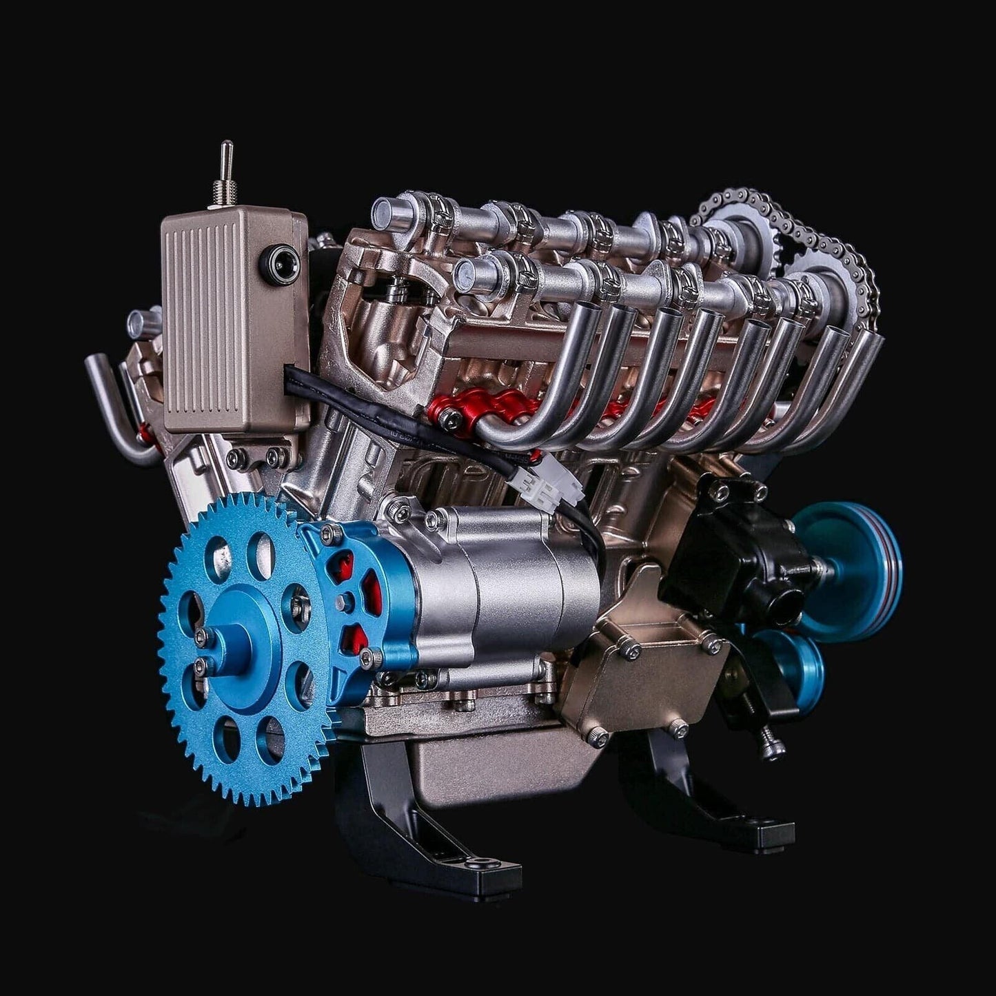 đTeach V8 fĂ©m mechanikus összeszerelĂ©s barkĂĄcs autĂłmotor modellkĂ©szlet (3 Ă©v garancia)