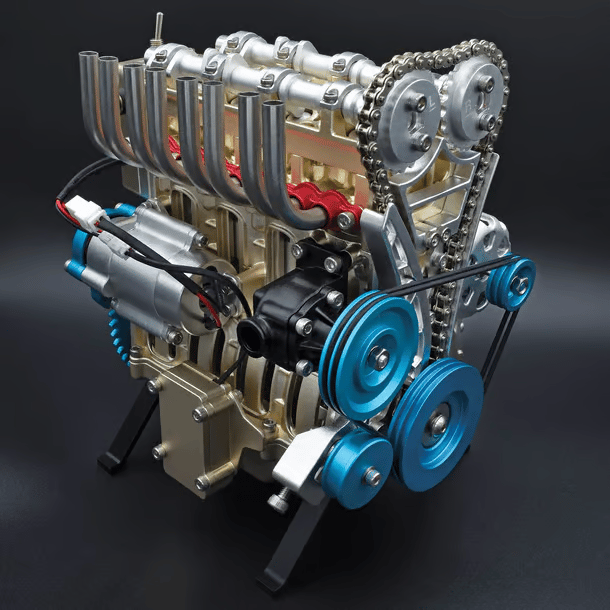 đTeach V8 fĂ©m mechanikus összeszerelĂ©s barkĂĄcs autĂłmotor modellkĂ©szlet (3 Ă©v garancia)