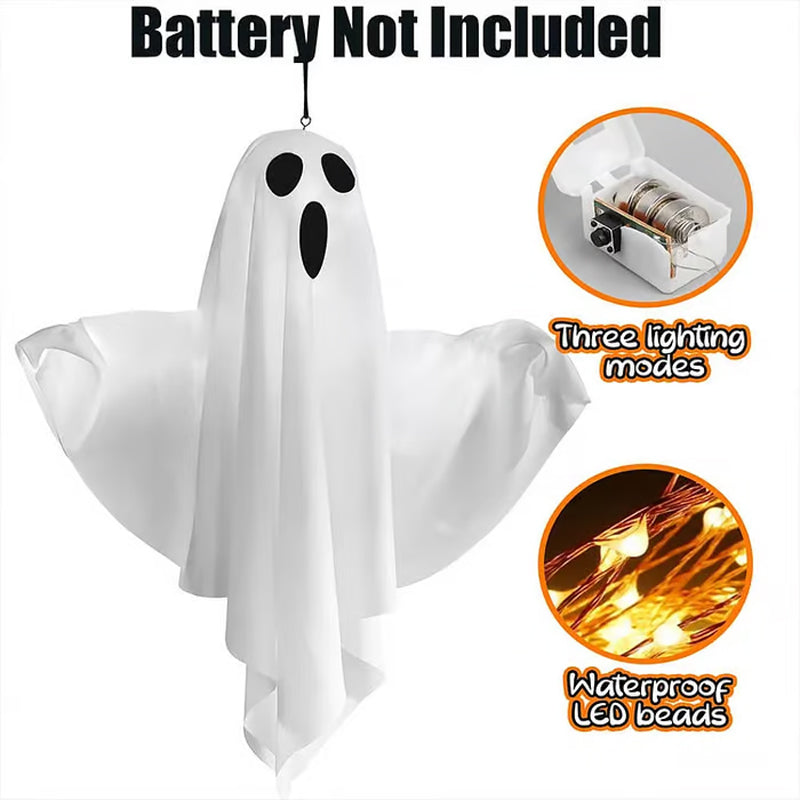 👻👻Halloween akció 49% kedvezménnyel🎃Világító szellem csillár halloweeni partidekorációhoz