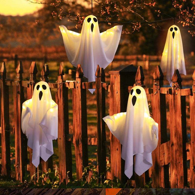 👻👻Halloween akció 49% kedvezménnyel🎃Világító szellem csillár halloweeni partidekorációhoz