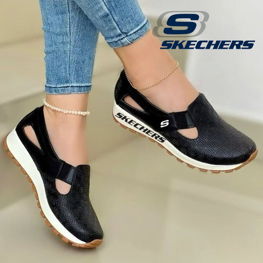 2025-ös új, kényelmes Skechers női cipők tépőzárral, tavaszi és nyári viseletre alkalmasak.
