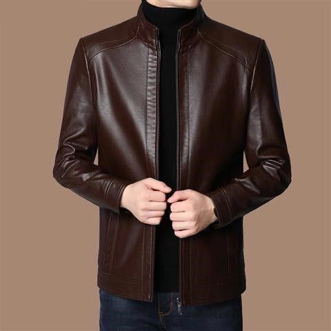 [ZARA] Meleg plüss bélésű bőrkabát férfiaknak!