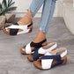 👡【36-43】Új és stílusos szandál kontrasztos színekben