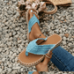 🔥Nyári kiárusítás 50%✨⛱️Női Bohemian Charm Stílusos nyári lapos szandálok