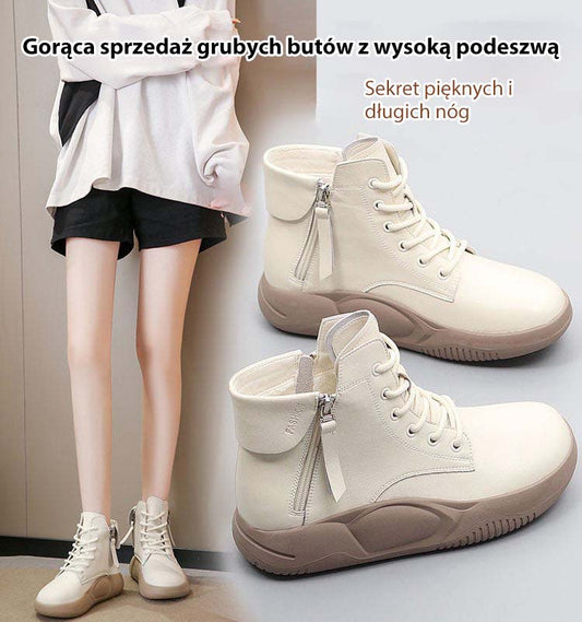 【✨Új termékek 40% kedvezménnyel】👢Velvet, vastag alsó cipők