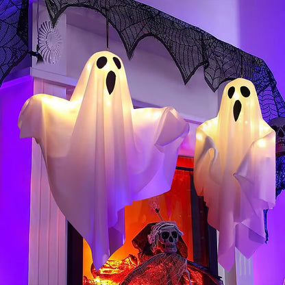 👻👻Halloween akció 49% kedvezménnyel🎃Világító szellem csillár halloweeni partidekorációhoz