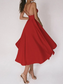 (💕NYÁRI HOT AKCIÓ)💃Elegáns fűzős V-nyakú ruha👗💐